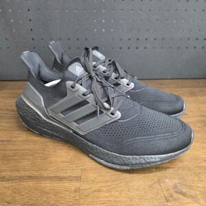 Adidas Ultraboost 21 Shoes Mens 13 Triple Black Primeblue Running FY0306